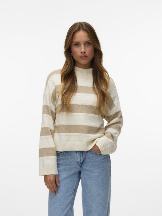 VERO MODA Pulover Birch W.Silver  Femei [2]