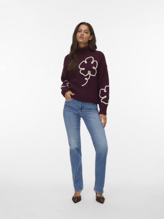 VERO MODA Pulover Bordo  Femei [1]