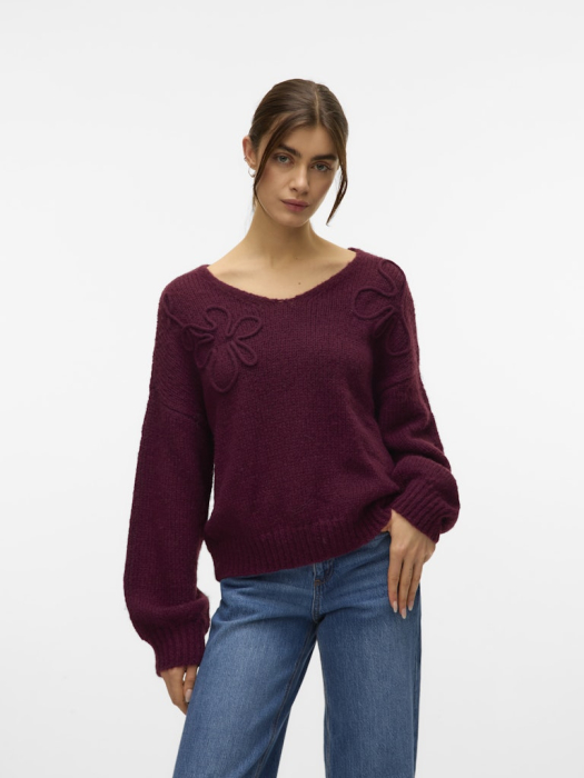Vero Moda Свитер Bordo  [2]