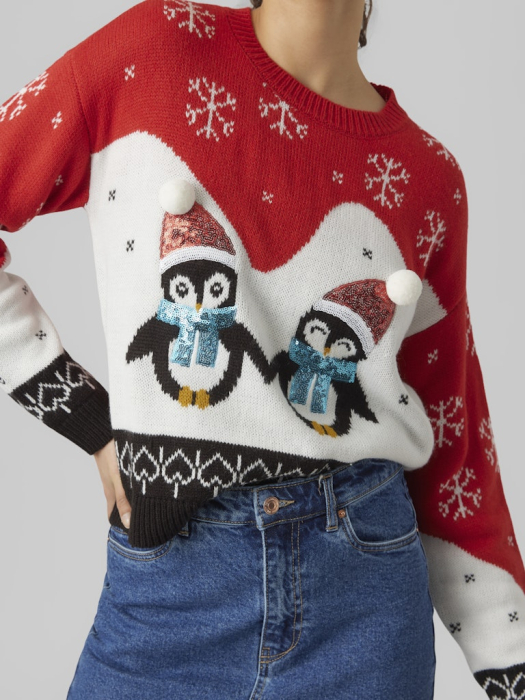 Vero Moda Pulover Rosu  Femei [3]