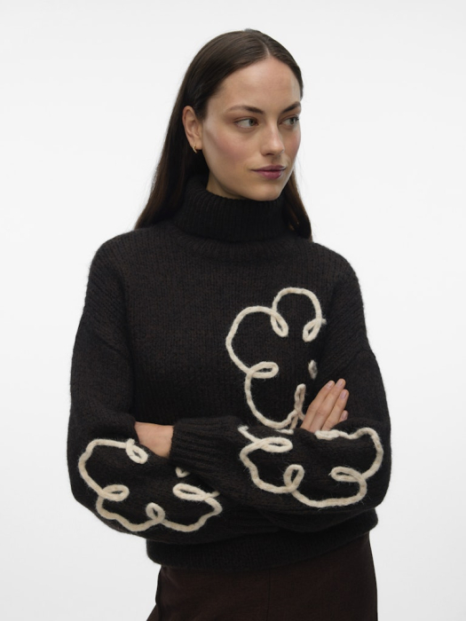 VERO MODA Pulover Chocolate Torte  Femei [3]
