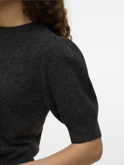 Vero Moda Pulover Cu Maneca Scurta Gri Inchis  Femei [4]