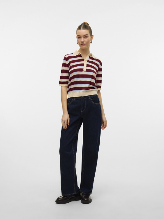 Vero Moda Женский Свитер С Коротким Рукавом Многоцветный Regular [3]
