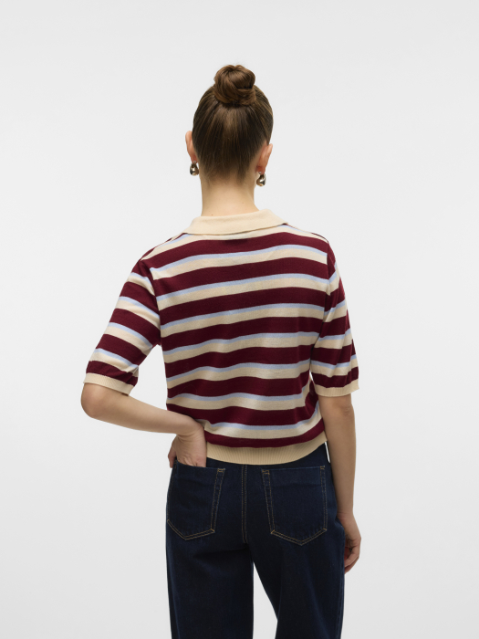 Vero Moda Женский Свитер С Коротким Рукавом Многоцветный Regular [2]