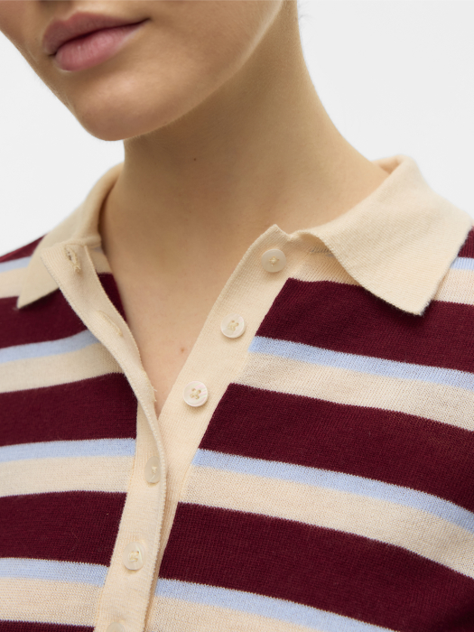Vero Moda Женский Свитер С Коротким Рукавом Многоцветный Regular [4]