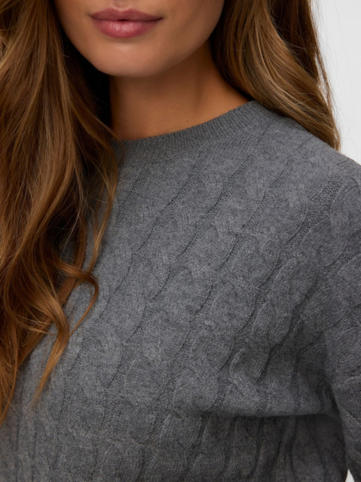 Vero Moda Pulover Gri Inchis  Femei [3]