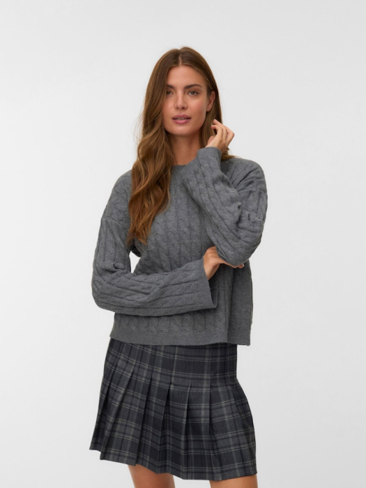 Vero Moda Pulover Gri Inchis  Femei [1]