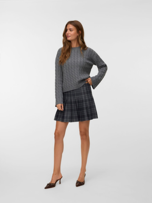 Vero Moda Pulover Gri Inchis  Femei [2]