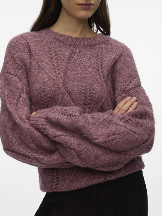 VERO MODA Женский Свитер Rose Brown  [3]