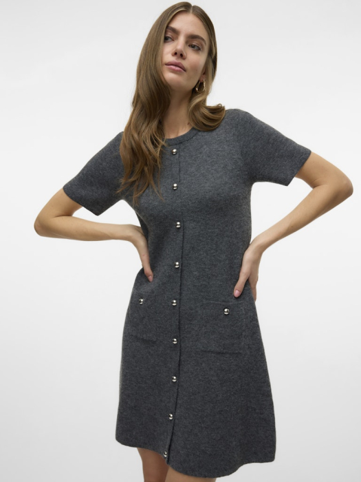 VERO MODA Rochie Gri Deschis  Femei [3]