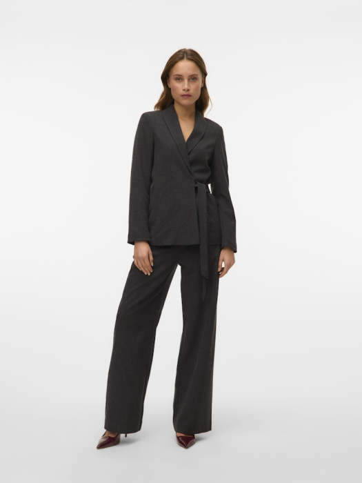 VERO MODA Sacou Dark Grey Melange  Femei [1]
