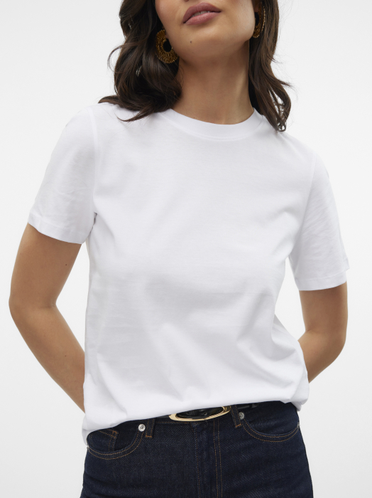 Vero Moda Tricou Alb  Femei [4]