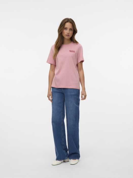 Vero Moda Tricou Roz Deschis  Femei [1]