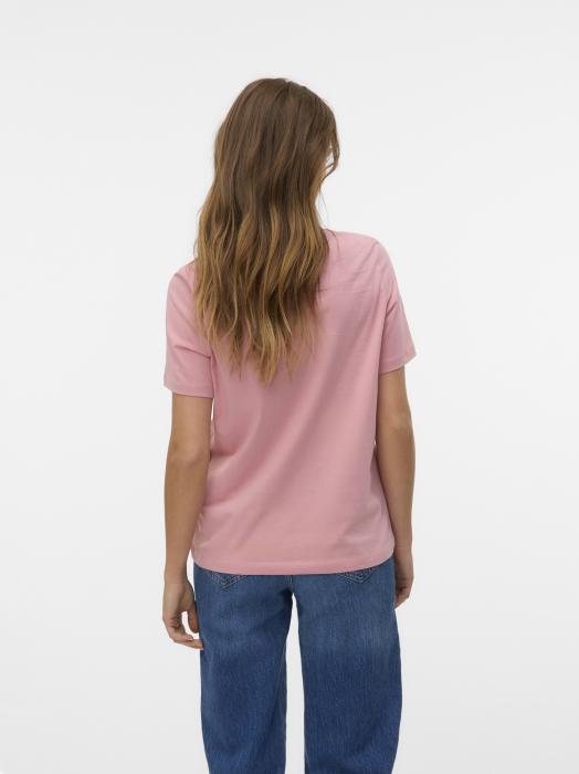 Vero Moda Tricou Roz Deschis  Femei [3]