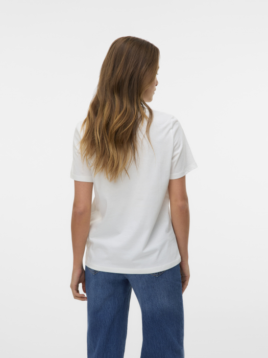 Vero Moda Женская Футболка Белая  [4]