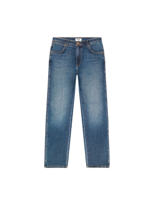 Wrangler Blugi Albastri RIVER Tapered Barbati [6]