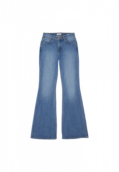 Wrangler Blugi Flare Blue Femei [6]