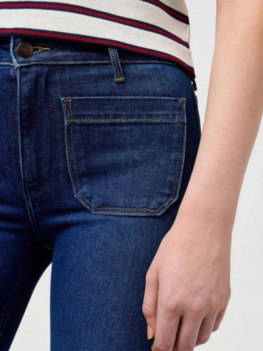 Wrangler Женские Джинсы Синие FLARE Flare [4]