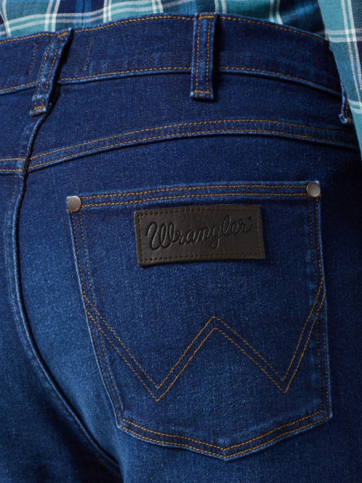 Wrangler Blugi Slim Tapered Blue Barbati [5]