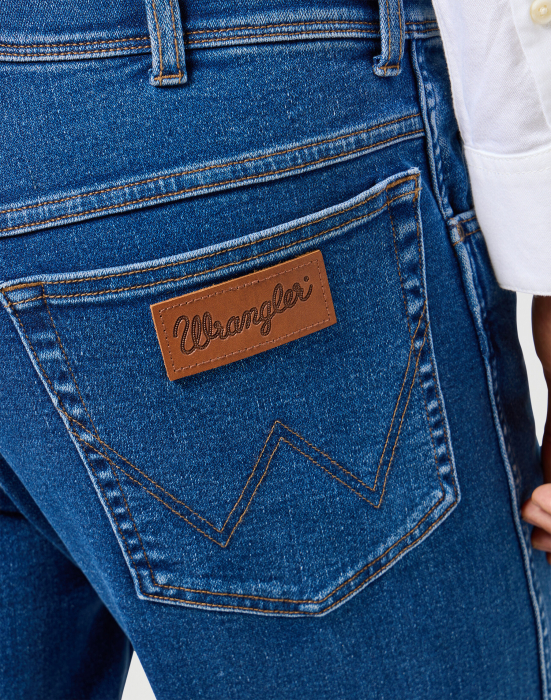 Wrangler Мужские Джинсы Синие TEXAS Straight [5]