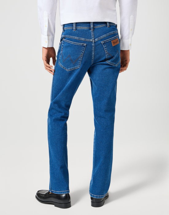 Wrangler Мужские Джинсы Синие TEXAS Straight [3]