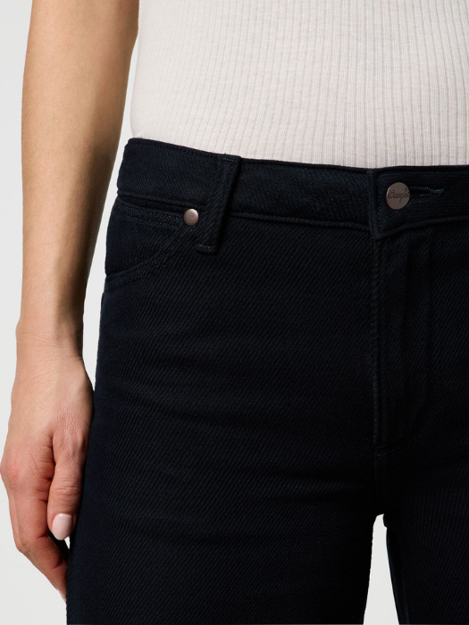 Wrangler Blugi Negri WORLD WIDE Wide Leg Femei [4]