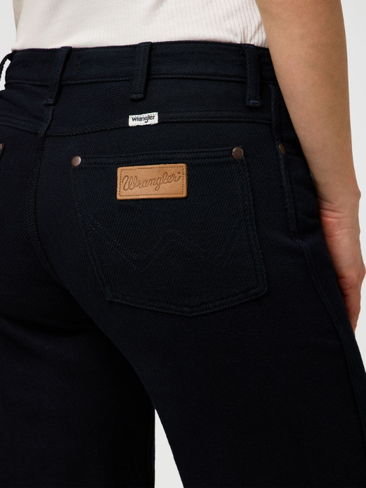 Wrangler Blugi Negri WORLD WIDE Wide Leg Femei [5]
