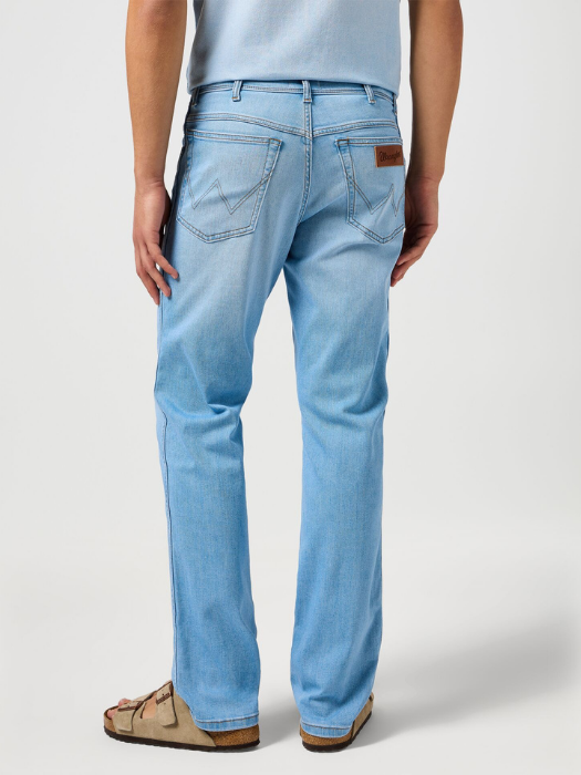 Wrangler Blugi Albastri Deschisi TEXAS Authentic Straight Barbati [2]