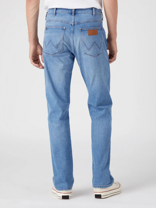 Wrangler Blugi Albastri FRONTIER Relaxed Straight Barbati [2]