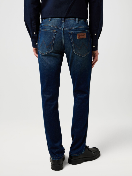 Wrangler Мужские Джинсы Темно-Синие TEXAS SLIM Authentic Slim [3]