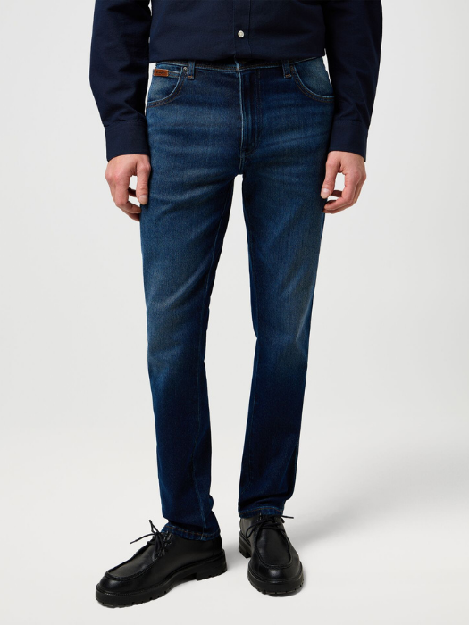 Wrangler Мужские Джинсы Темно-Синие TEXAS SLIM Authentic Slim [2]