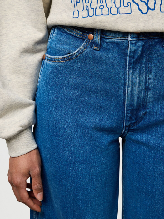 Wrangler Женские Джинсы Синие CANYON Loose [4]