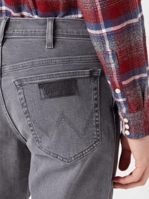 Wrangler Мужские Джинсы Серые Straight [5]