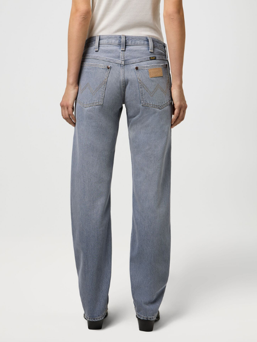Wrangler Женские Джинсы Светло-Серые LOW RISE COWBOY JEAN Straight [3]