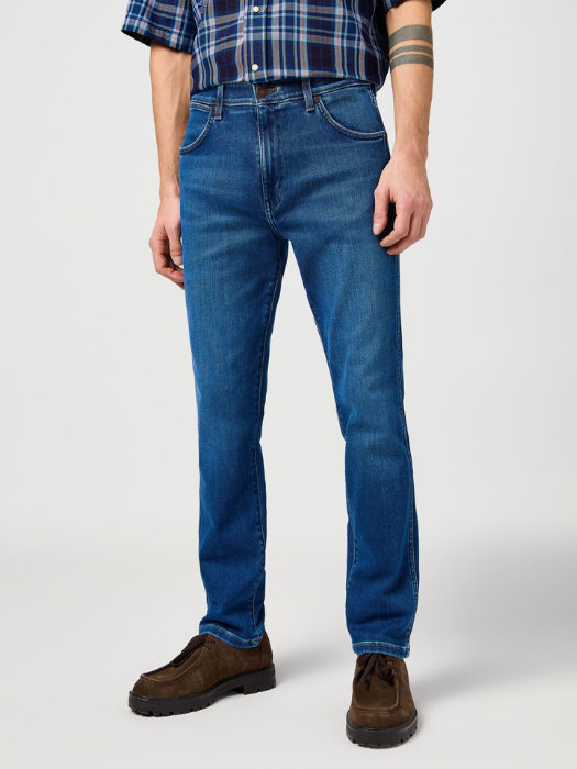 Wrangler Blugi Albastri LARSTON Slim Tapered Barbati [2]