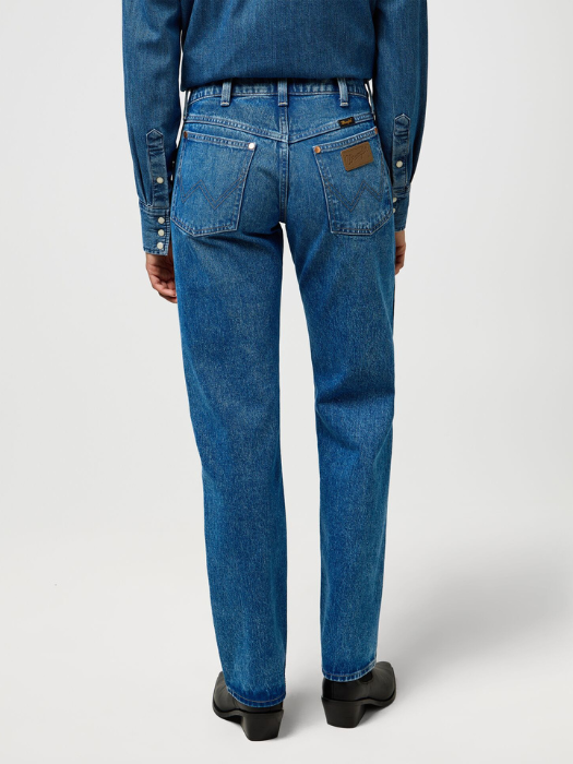 Wrangler Женские Джинсы Lasso Lagoon Low Rise Cowboy Jean Straight [2]