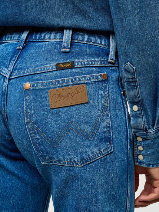 Wrangler Женские Джинсы Lasso Lagoon Low Rise Cowboy Jean Straight [5]