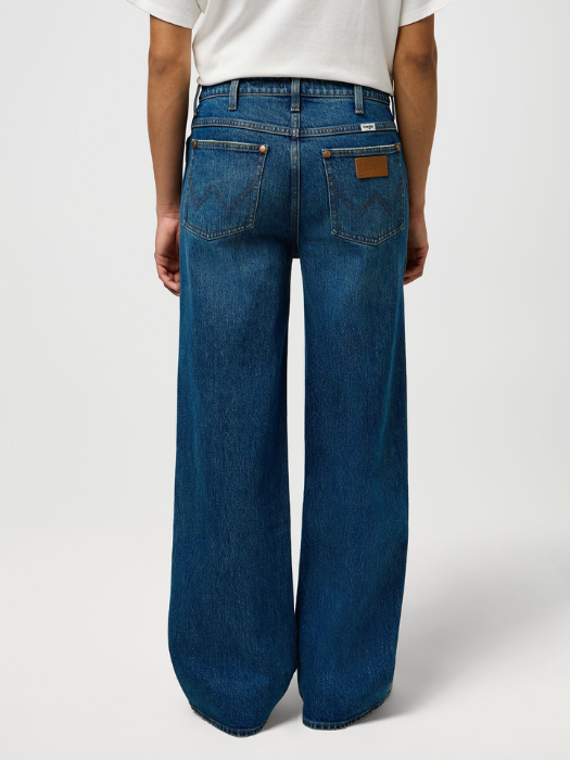 Wrangler Blugi Albastri LOOSE STRAIGHT Loose Femei [3]