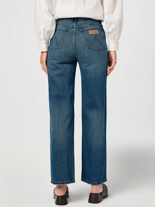 Wrangler Blugi Albastri LOOSE STRAIGHT Loose Femei [2]