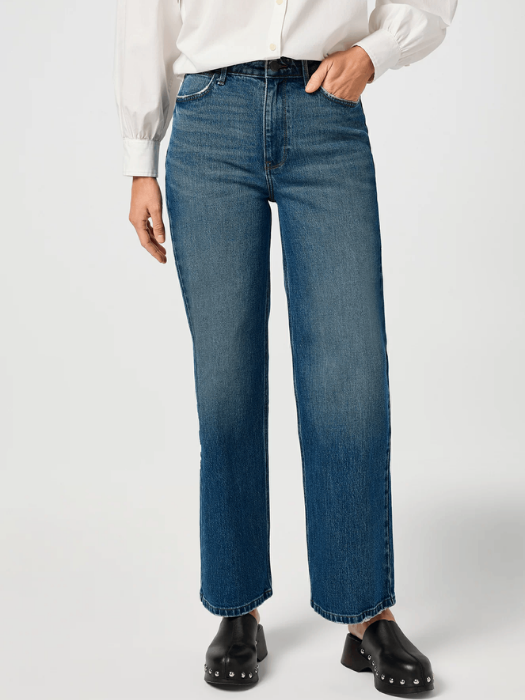 Wrangler Blugi Albastri LOOSE STRAIGHT Loose Femei [1]