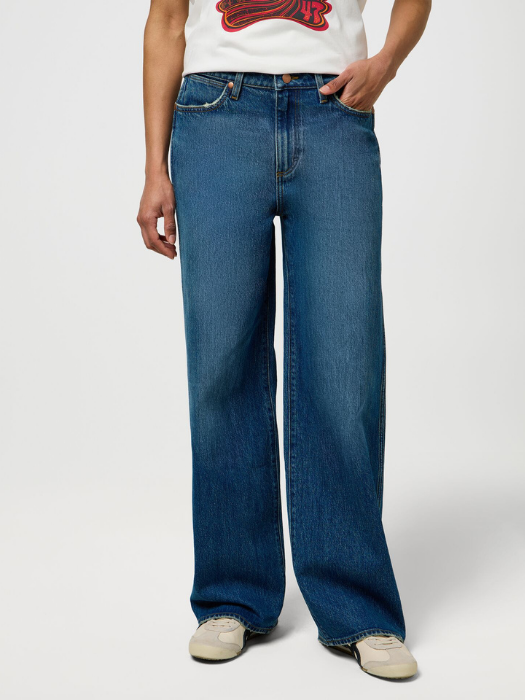 Wrangler Blugi Albastri LOOSE STRAIGHT Loose Femei [2]