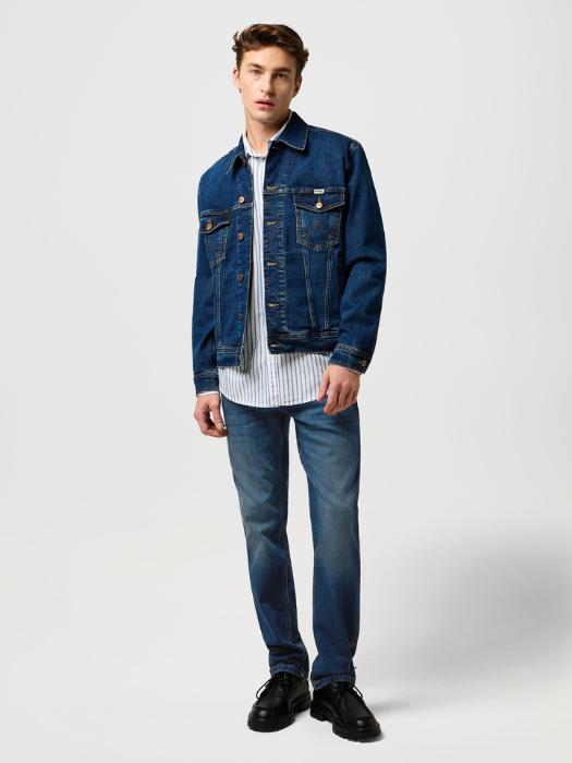Wrangler Мужские Джинсы Marine Tint Greensboro Regular Straight [3]