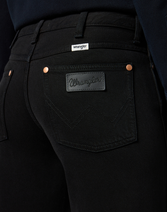 Wrangler Blugi Negri WORLD WIDE Wide Leg Femei [2]