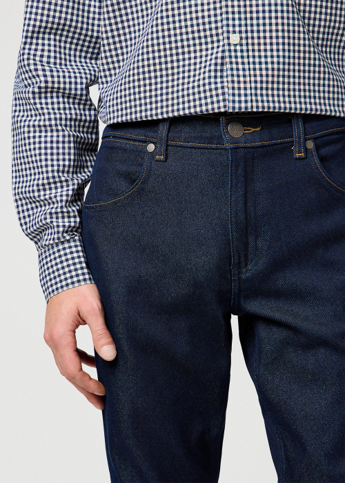 Wrangler Blugi Regular Straight Moonlight Rinse Barbati [4]