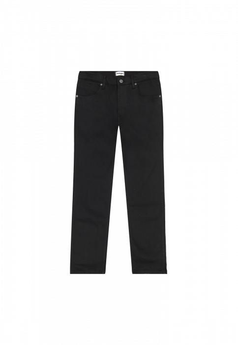 Wrangler Мужские Джинсы Чёрные GREENSBORO Regular Straight [6]