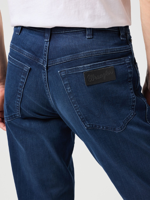 Wrangler Мужские Джинсы Темно-Синие TEXAS Authentic Straight [5]