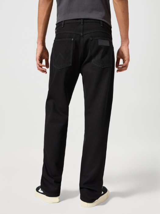 Wrangler Мужские Джинсы Чёрные LARSTON Slim Tapered [4]