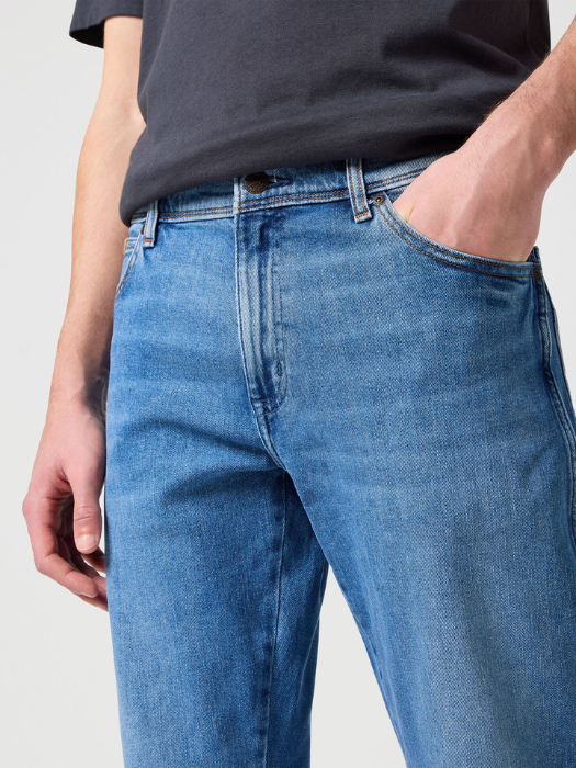 Wrangler Мужские Джинсы Синие TEXAS Authentic Straight [4]