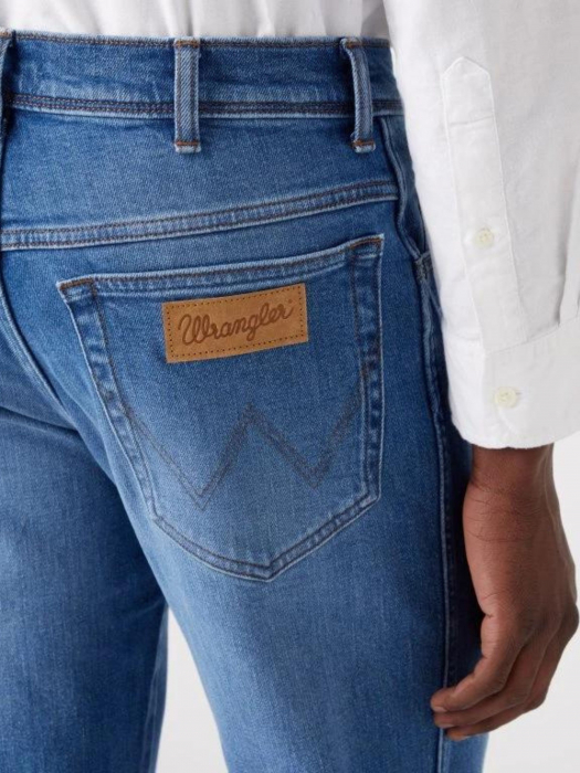 Wrangler Blugi Albastri TEXAS Authentic Straight Barbati [5]