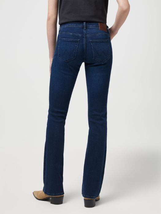 Wrangler Blugi Navy BOOTCUT Bootcut Femei [3]
